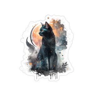 Transparent Outdoor Stickers, Die-Cut, 1pcs