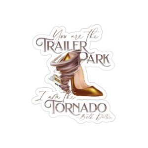 Transparent Outdoor Stickers, Die-Cut, 1pcs