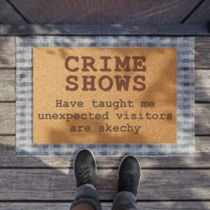 Crime Shows - Doormat
