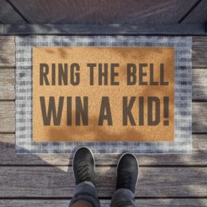 Ring The Bell Win A Kid - Doormat