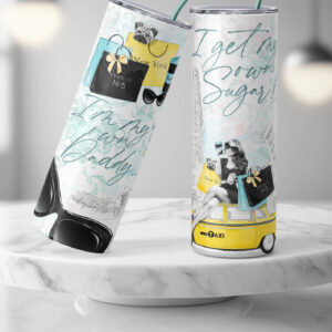 I'm My Own Daddy - Maars Maker Skinny Matte Tumbler, 20oz