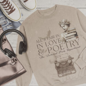 All's Fair In Love & Poetry TTPD- Crew Sweatshirt