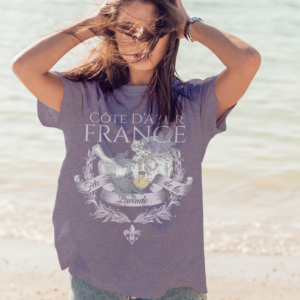Cote D'Azur France Lavender Tshirt