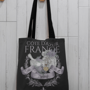 Cote D'Azur France Lavender Tote Bag