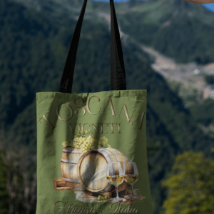 Tuscany Vineyards – Florence Italy Tote Bag